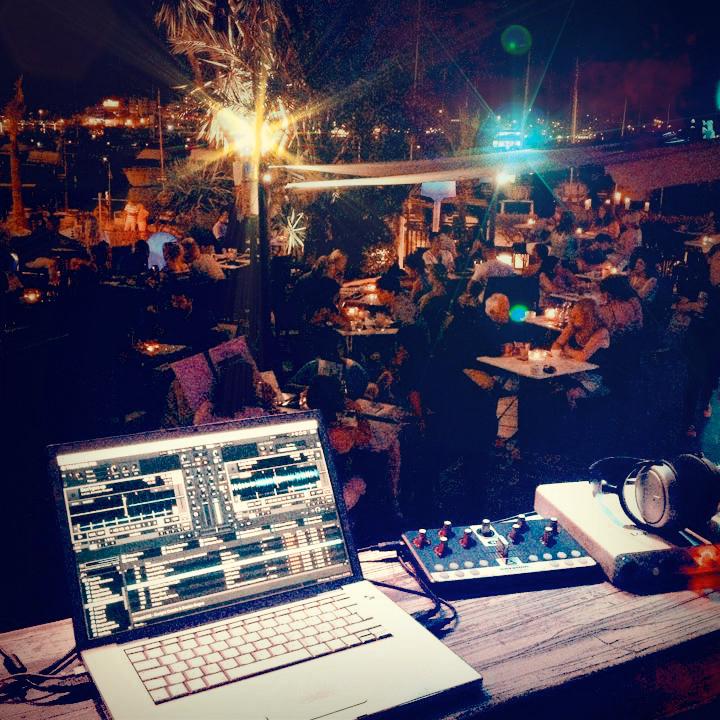 Bassofondo DJ Set by Rafa Peletey live in some Ibiza terrace